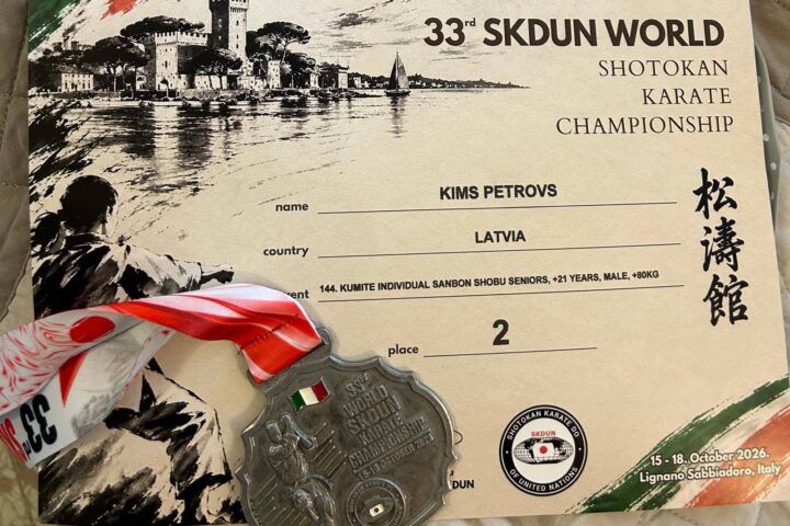 Lepojamies ar mūsu sporta skolotāja Kima Petrova sasniegumu!