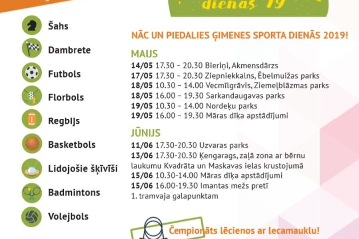 Mēs par veselīgu Rīgu!